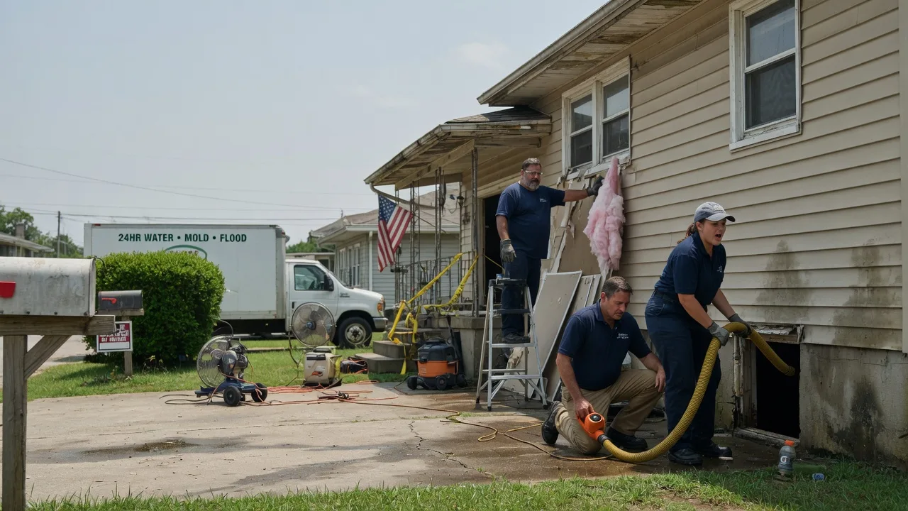 Water Damage Repair in De Soto, IA near me
